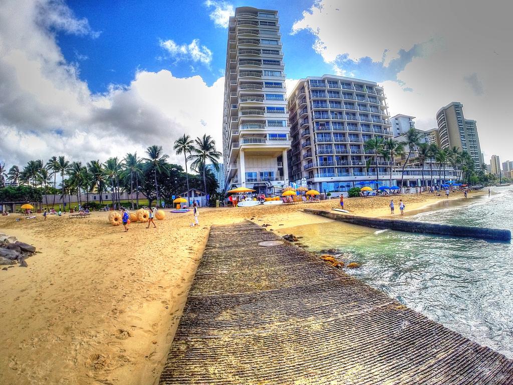 Waikiki Shore 515 Beachfront & Upgrade Apartamento Honolulu Exterior foto